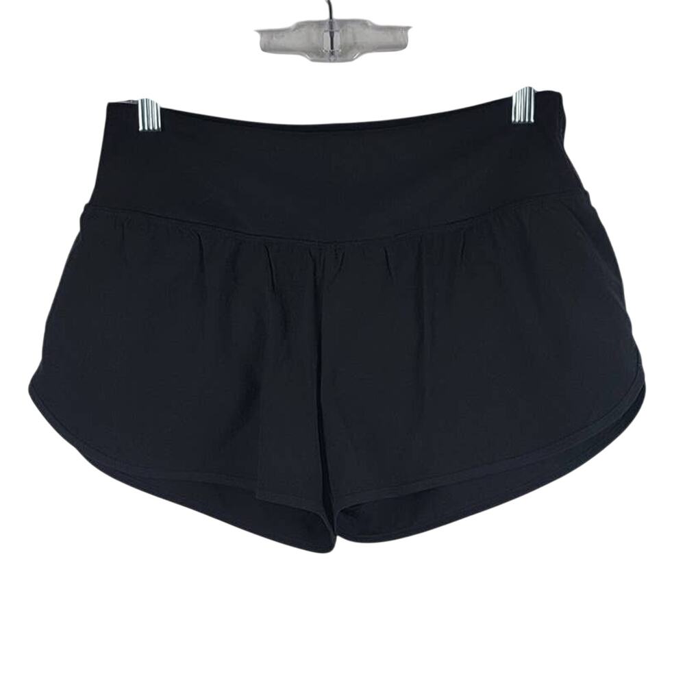 Zyia Active Trainer Black Athletic Hiking Running Workout Shorts Medium
